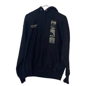 Brownstone Mens Hoodie Black Size 3 or Large Vince Staples Coachella Ramona Park